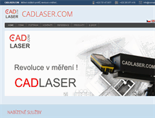 Tablet Screenshot of cadlaser.com